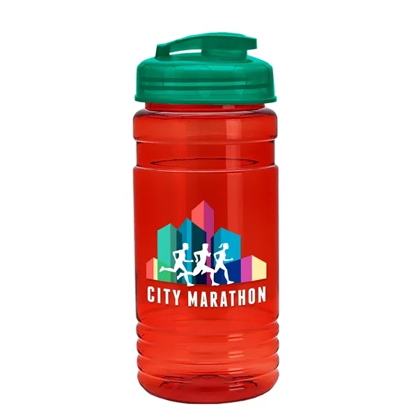 20 oz. Groove Bottles with USA Flip Lid... from ASI 40480 Koozie Group