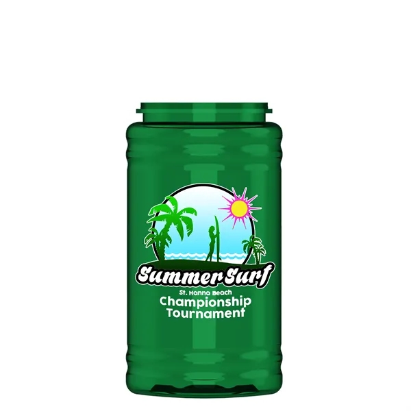 UpCycle 16 oz. Mini rPET Sports Bottle with Flip Lid. Welcom... from ASI 40480 Koozie Group