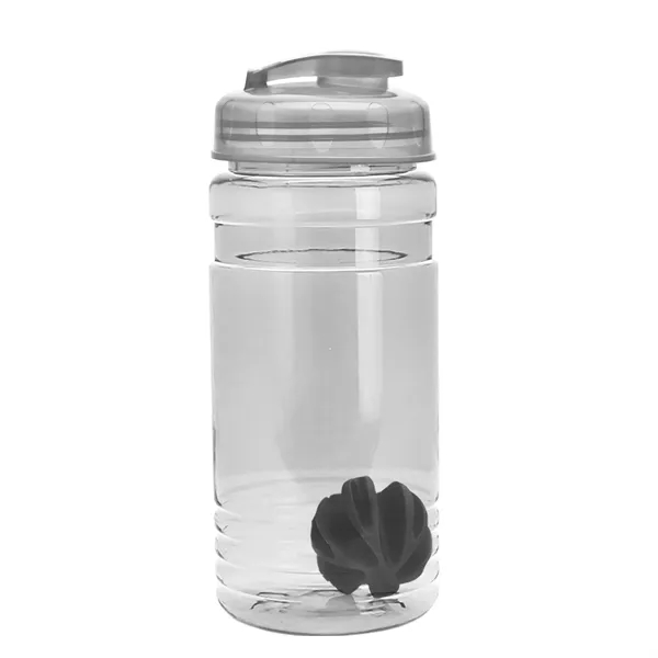 20 oz / 600ml Transparent Shaker Bottle with Mixing Ball and... from ASI 40480 Koozie Group