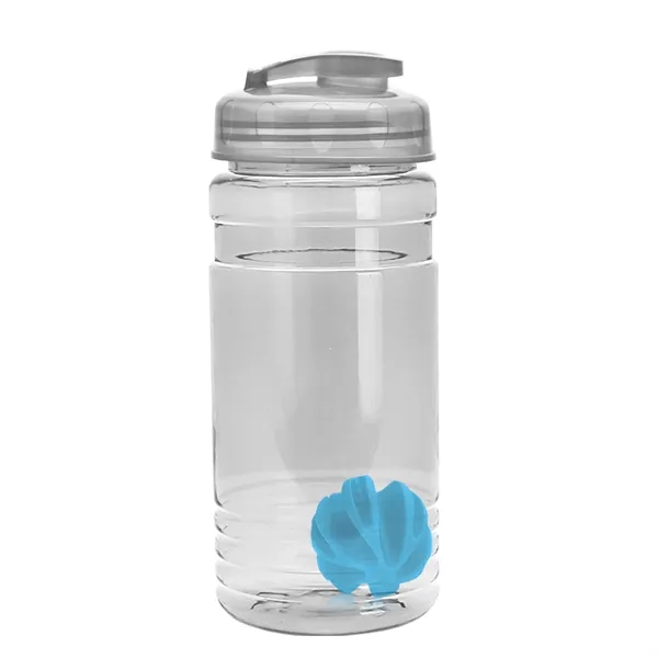 20 oz / 600ml Transparent Shaker Bottle with Mixing Ball and... from ASI 40480 Koozie Group