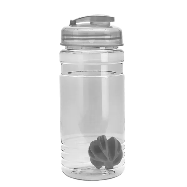 20 oz / 600ml Transparent Shaker Bottle with Mixing Ball and... from ASI 40480 Koozie Group