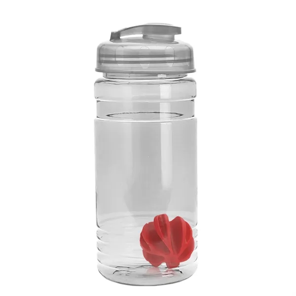 20 oz / 600ml Transparent Shaker Bottle with Mixing Ball and... from ASI 40480 Koozie Group