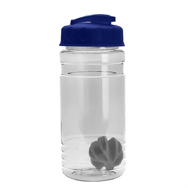 20 oz / 600ml Transparent Shaker Bottle with Mixing Ball and... from ASI 40480 Koozie Group