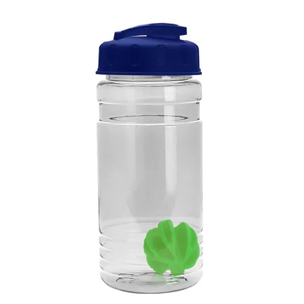 20 oz / 600ml Transparent Shaker Bottle with Mixing Ball and... from ASI 40480 Koozie Group