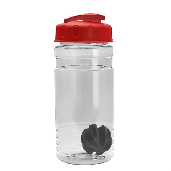 20 oz / 600ml Transparent Shaker Bottle with Mixing Ball and... from ASI 40480 Koozie Group