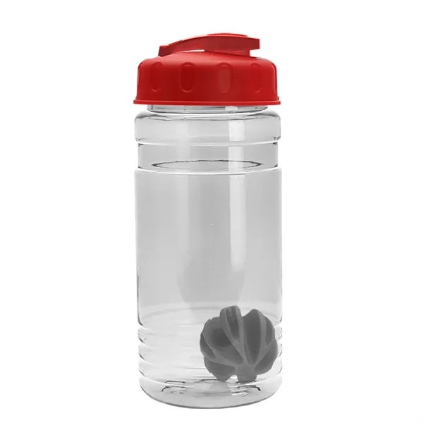20 oz / 600ml Transparent Shaker Bottle with Mixing Ball and... from ASI 40480 Koozie Group