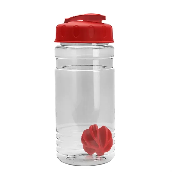 20 oz / 600ml Transparent Shaker Bottle with Mixing Ball and... from ASI 40480 Koozie Group