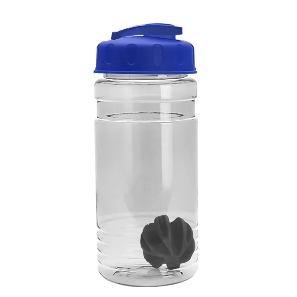 20 oz / 600ml Transparent Shaker Bottle with Mixing Ball and... from ASI 40480 Koozie Group