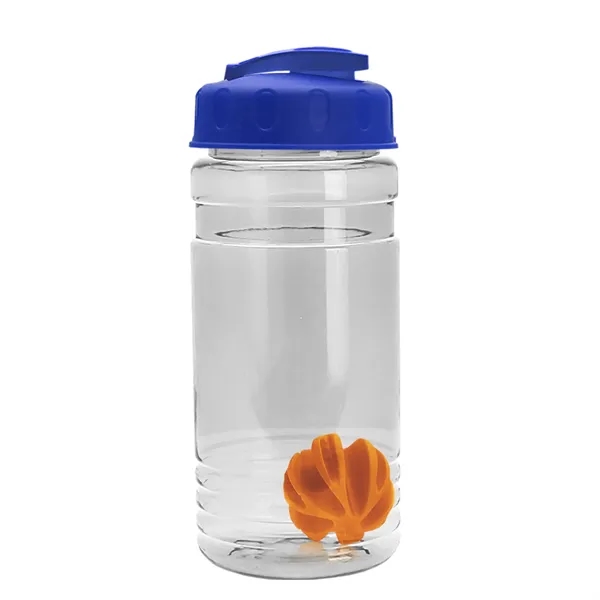 20 oz / 600ml Transparent Shaker Bottle with Mixing Ball and... from ASI 40480 Koozie Group