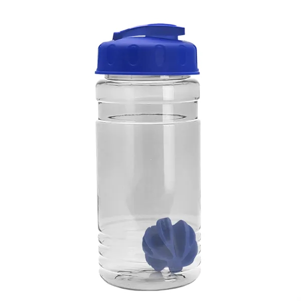 20 oz / 600ml Transparent Shaker Bottle with Mixing Ball and... from ASI 40480 Koozie Group