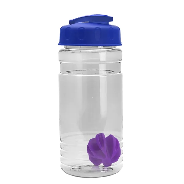 20 oz / 600ml Transparent Shaker Bottle with Mixing Ball and... from ASI 40480 Koozie Group