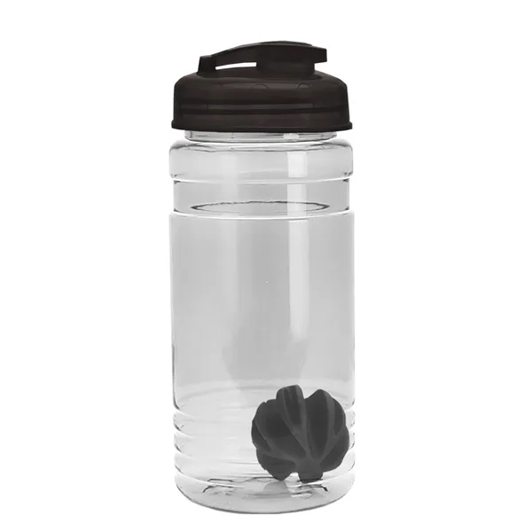 20 oz / 600ml Transparent Shaker Bottle with Mixing Ball and... from ASI 40480 Koozie Group