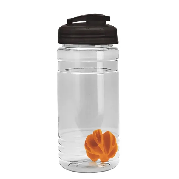 20 oz / 600ml Transparent Shaker Bottle with Mixing Ball and... from ASI 40480 Koozie Group