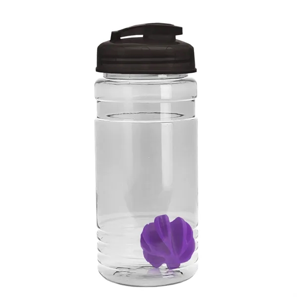 20 oz / 600ml Transparent Shaker Bottle with Mixing Ball and... from ASI 40480 Koozie Group