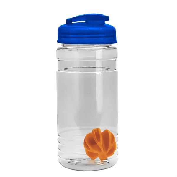 20 oz / 600ml Transparent Shaker Bottle with Mixing Ball and... from ASI 40480 Koozie Group