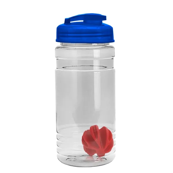20 oz / 600ml Transparent Shaker Bottle with Mixing Ball and... from ASI 40480 Koozie Group