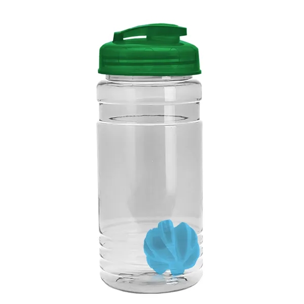 20 oz / 600ml Transparent Shaker Bottle with Mixing Ball and... from ASI 40480 Koozie Group