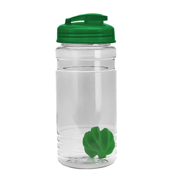20 oz / 600ml Transparent Shaker Bottle with Mixing Ball and... from ASI 40480 Koozie Group