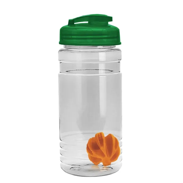 20 oz / 600ml Transparent Shaker Bottle with Mixing Ball and... from ASI 40480 Koozie Group