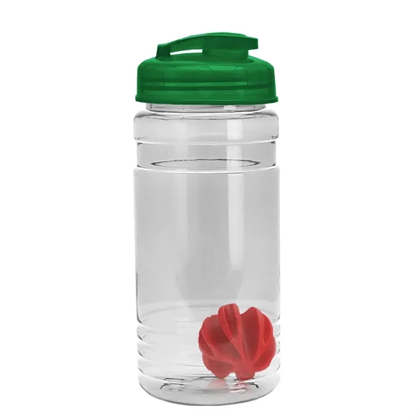 20 oz / 600ml Transparent Shaker Bottle with Mixing Ball and... from ASI 40480 Koozie Group