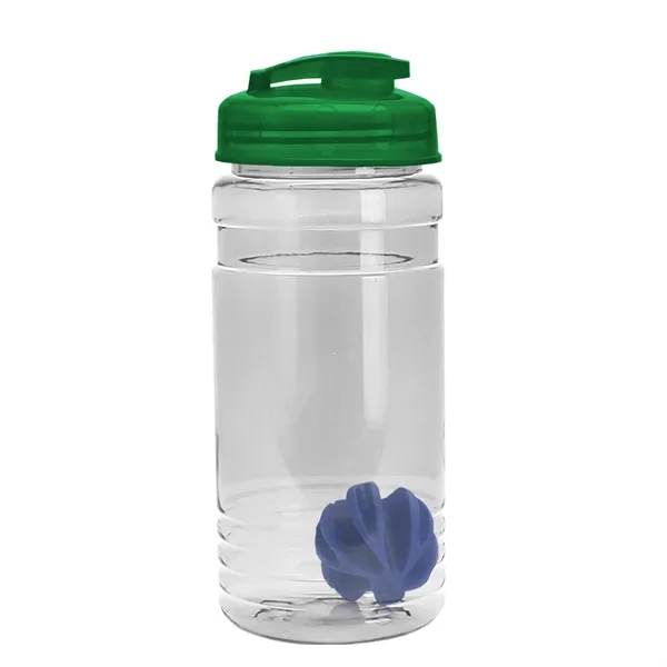 20 oz / 600ml Transparent Shaker Bottle with Mixing Ball and... from ASI 40480 Koozie Group