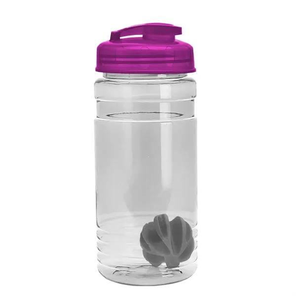 20 oz / 600ml Transparent Shaker Bottle with Mixing Ball and... from ASI 40480 Koozie Group