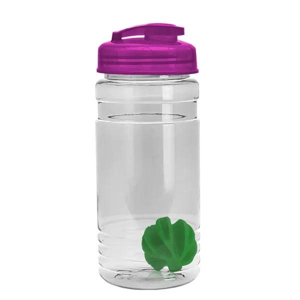 20 oz / 600ml Transparent Shaker Bottle with Mixing Ball and... from ASI 40480 Koozie Group