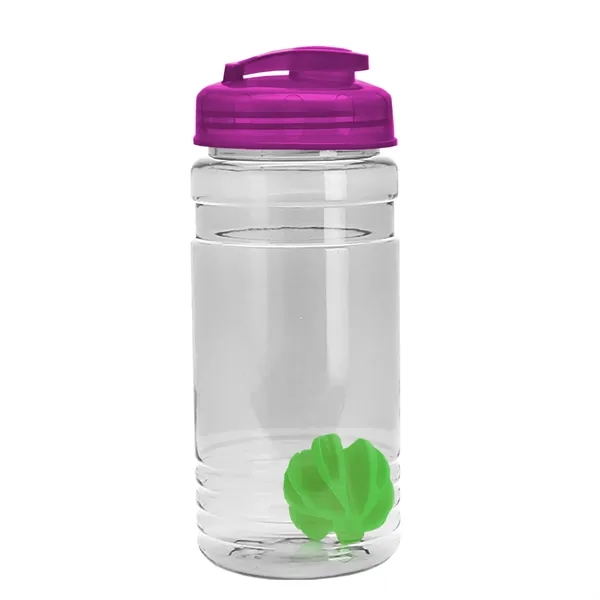 20 oz / 600ml Transparent Shaker Bottle with Mixing Ball and... from ASI 40480 Koozie Group