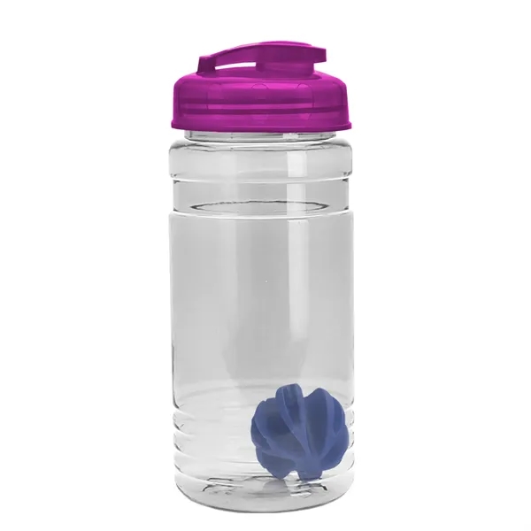 20 oz / 600ml Transparent Shaker Bottle with Mixing Ball and... from ASI 40480 Koozie Group