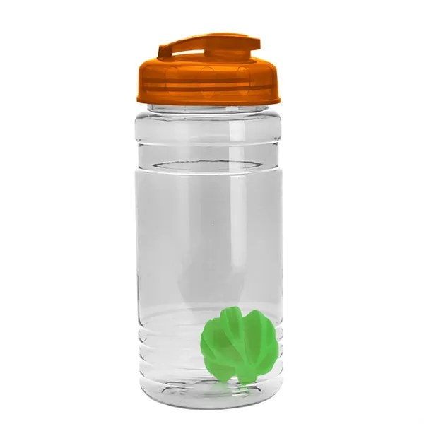 20 oz / 600ml Transparent Shaker Bottle with Mixing Ball and... from ASI 40480 Koozie Group