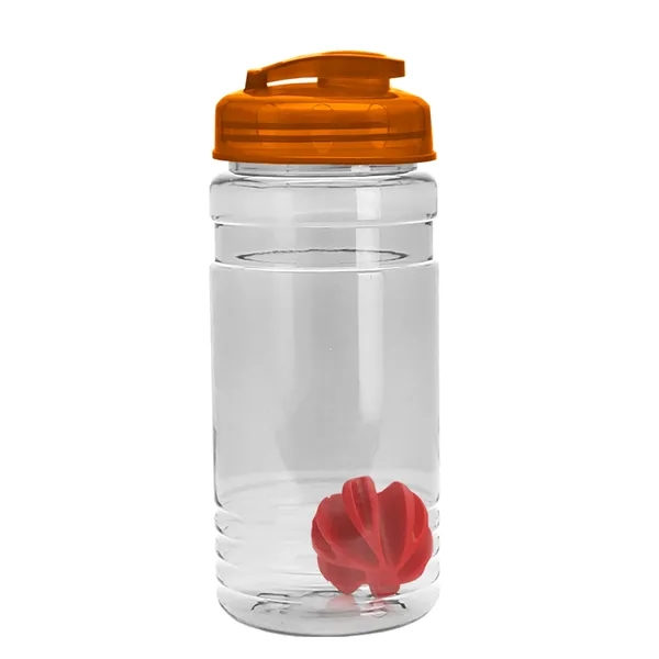 20 oz / 600ml Transparent Shaker Bottle with Mixing Ball and... from ASI 40480 Koozie Group