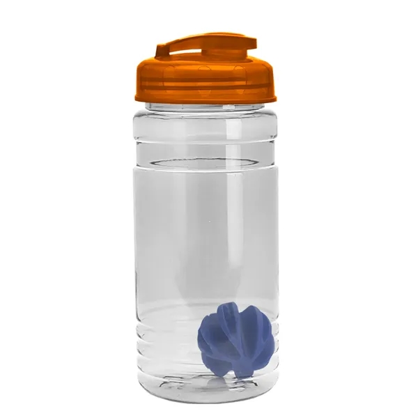 20 oz / 600ml Transparent Shaker Bottle with Mixing Ball and... from ASI 40480 Koozie Group