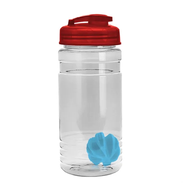20 oz / 600ml Transparent Shaker Bottle with Mixing Ball and... from ASI 40480 Koozie Group