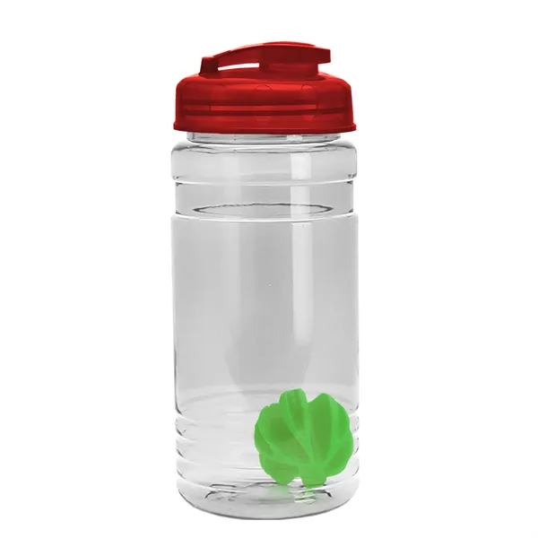 20 oz / 600ml Transparent Shaker Bottle with Mixing Ball and... from ASI 40480 Koozie Group