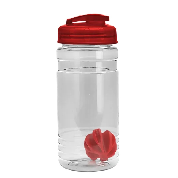 20 oz / 600ml Transparent Shaker Bottle with Mixing Ball and... from ASI 40480 Koozie Group