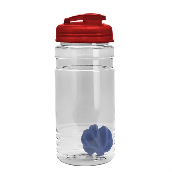 20 oz / 600ml Transparent Shaker Bottle with Mixing Ball and... from ASI 40480 Koozie Group
