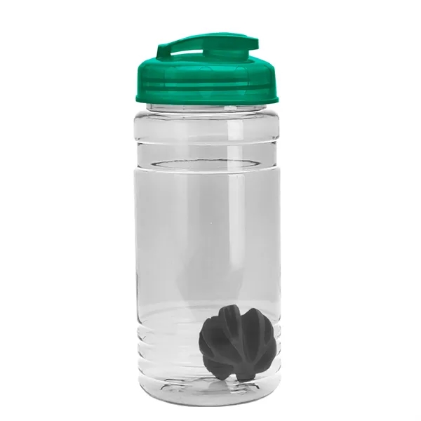 20 oz / 600ml Transparent Shaker Bottle with Mixing Ball and... from ASI 40480 Koozie Group