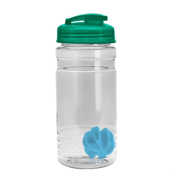 20 oz / 600ml Transparent Shaker Bottle with Mixing Ball and... from ASI 40480 Koozie Group