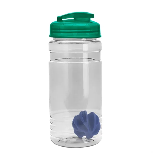 20 oz / 600ml Transparent Shaker Bottle with Mixing Ball and... from ASI 40480 Koozie Group