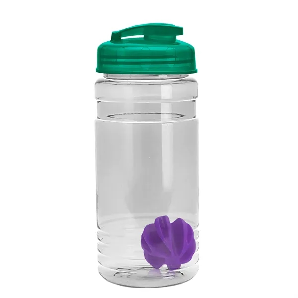 20 oz / 600ml Transparent Shaker Bottle with Mixing Ball and... from ASI 40480 Koozie Group