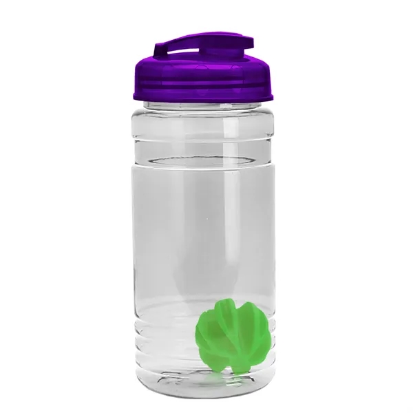 20 oz / 600ml Transparent Shaker Bottle with Mixing Ball and... from ASI 40480 Koozie Group