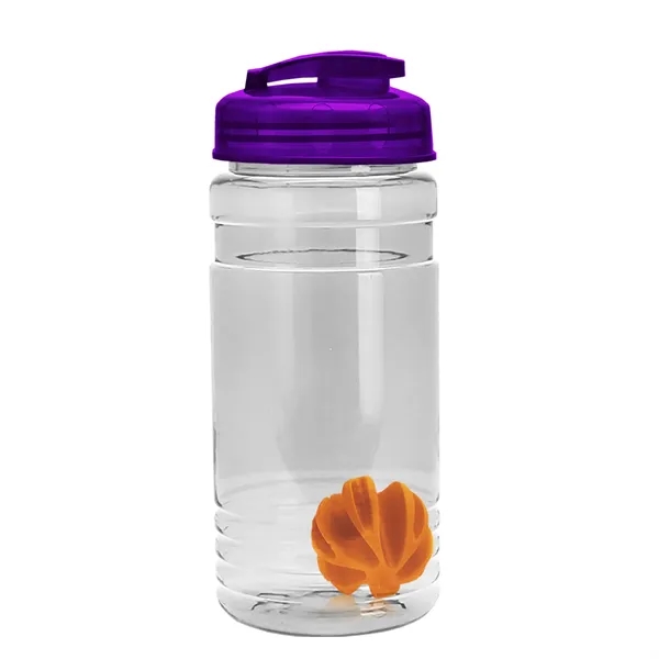 20 oz / 600ml Transparent Shaker Bottle with Mixing Ball and... from ASI 40480 Koozie Group
