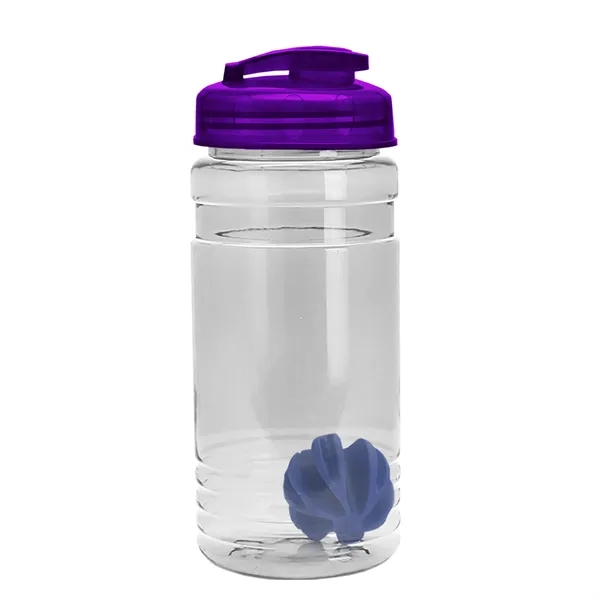 20 oz / 600ml Transparent Shaker Bottle with Mixing Ball and... from ASI 40480 Koozie Group