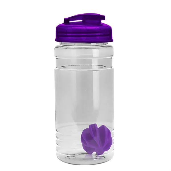 20 oz / 600ml Transparent Shaker Bottle with Mixing Ball and... from ASI 40480 Koozie Group