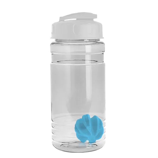 20 oz / 600ml Transparent Shaker Bottle with Mixing Ball and... from ASI 40480 Koozie Group