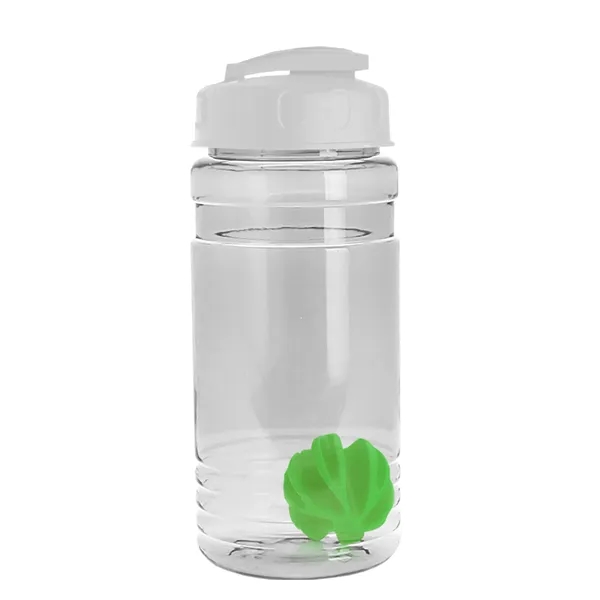 20 oz / 600ml Transparent Shaker Bottle with Mixing Ball and... from ASI 40480 Koozie Group