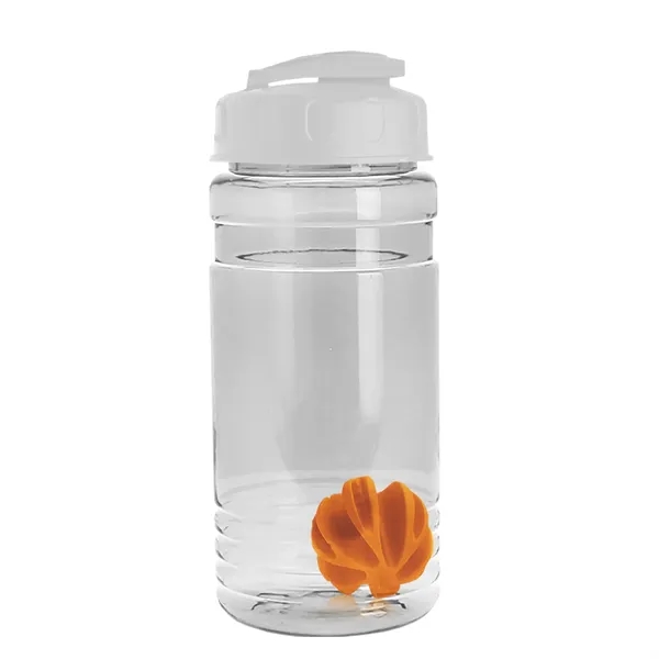 20 oz / 600ml Transparent Shaker Bottle with Mixing Ball and... from ASI 40480 Koozie Group