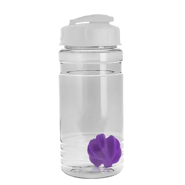 20 oz / 600ml Transparent Shaker Bottle with Mixing Ball and... from ASI 40480 Koozie Group