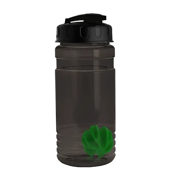 20 oz / 600ml Transparent Shaker Bottle with Mixing Ball and... from ASI 40480 Koozie Group