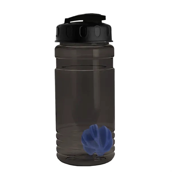 20 oz / 600ml Transparent Shaker Bottle with Mixing Ball and... from ASI 40480 Koozie Group